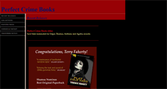 Desktop Screenshot of perfectcrimebooks.com